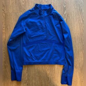 Victoria secret PINK sport size M/L blue light pullover